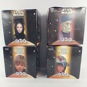 4 Star Wars Episode 1 Taco Bell KFC Pizza Hut TOY Anakin Amidala Lott Dodd NIB